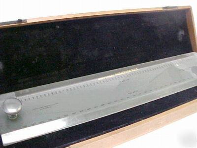 Universal projector rule ruler glass measurement 10X 20