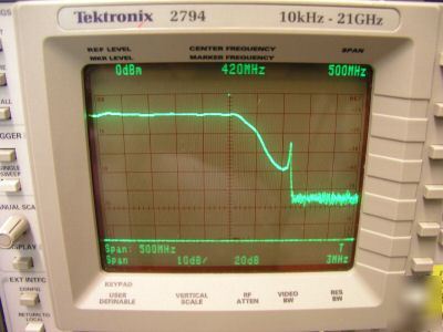 Tektronix TM503/TR503 100KHZ-1.8GHZ tracking generator