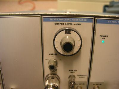 Tektronix TM503/TR503 100KHZ-1.8GHZ tracking generator