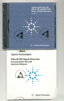 Agilent intuilink esg-a/p & esg-d/dp 1.0