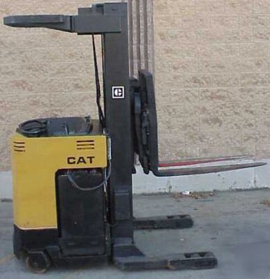 Caterpillar NRR40 standup rider forklift & weight scale