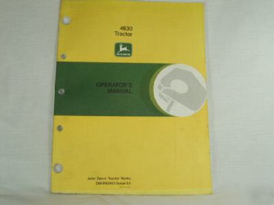 John deere 4630 tractor operators manual