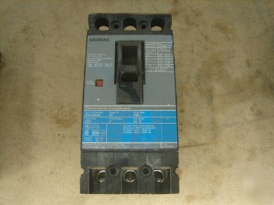 Siemens sentron circuit breaker ED43B060 60A 480V 3 pl