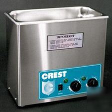 Crest ultrasonic cleaner 275HT-3/4 gallon with basket