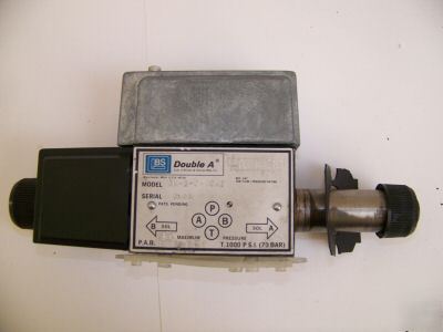 Double a hydraulic solenoid valve qm-3-c-10A2-tspl