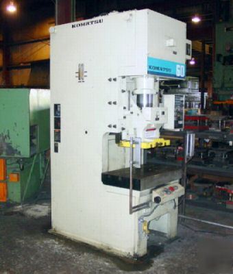 66 ton komatsu model OBS60-2 gap frame press