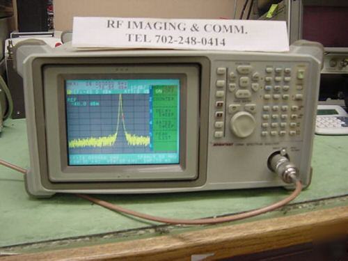 Advantest u-3661 microwave spectrum analyzer