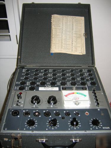 Bk b&k 700 tube tester good condition, working