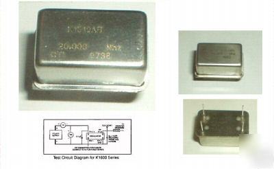 Frequency standard 20.000MHZ vcxo