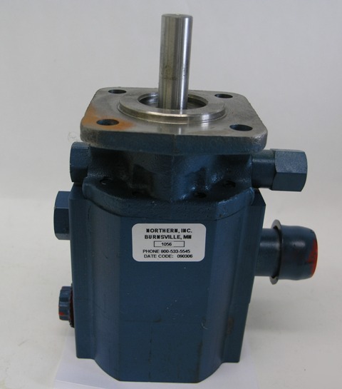 Haldex hydraulic log splitter pump 16 gpm 2 stage 1056