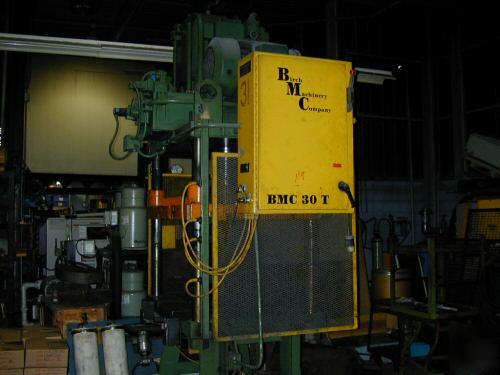 New birch 30 ton 4 post hydraulic trim press in 2000