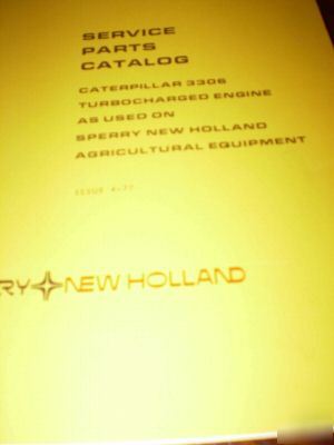 New holland caterpillar 3306 engine parts catalog