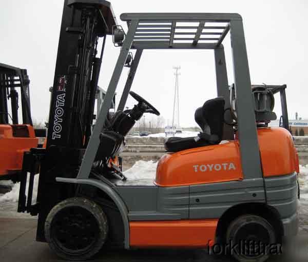 Toyota cushion 5,000LB forklift lifttruck