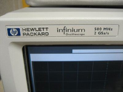 Hp agilent 54820A infiniium 500MHZ oscilloscope