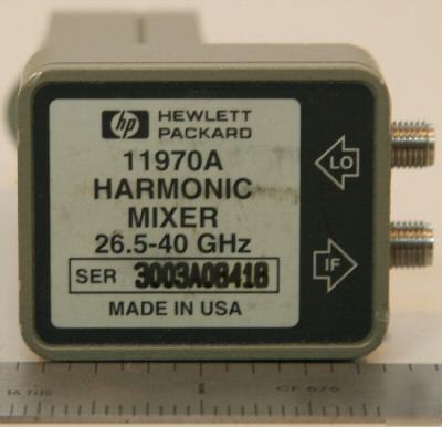 Agilent/hp 11970A waveguide harmonic mixer 26.5-40 ghz