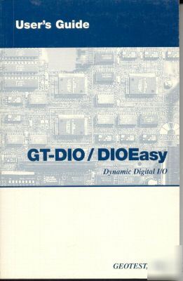 Geotest gt-dio/dioeasy user's guide