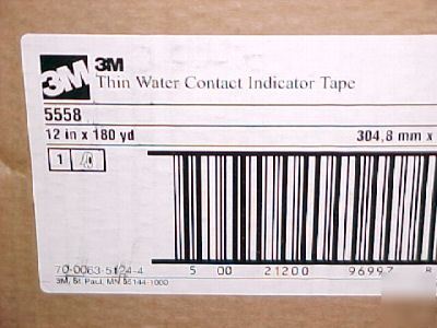 New 3M water contact indicator tape 12