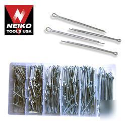 New neiko 144PC large cotter pin assortment 