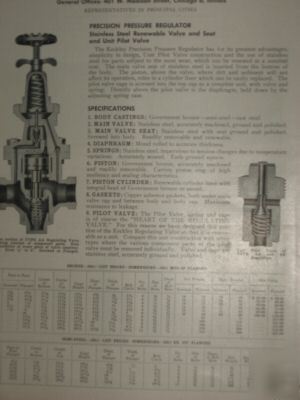 Oc keckley co. valve catalog ad page asbestos
