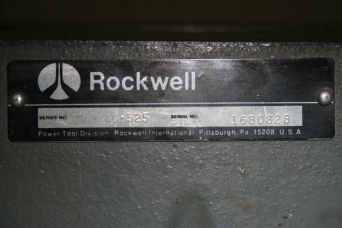 Rockwell delta 46-525 variable speed 12
