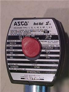 New asco valve unit 3W u 8320G174 120/60,110/50 no box