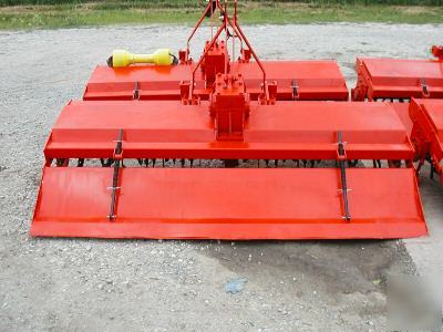  heavy duty 3 point 5 ft. rotary tiller 