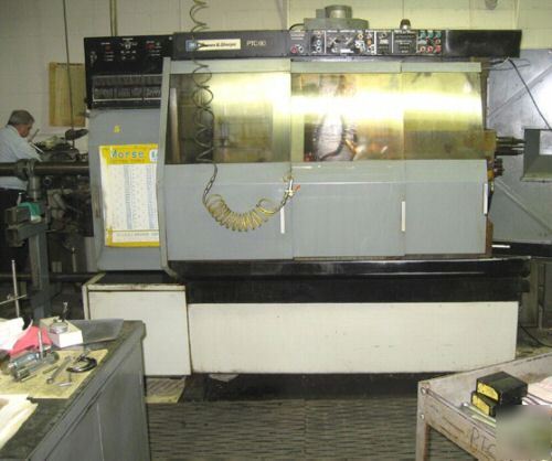 Brown & sharpe ptc-60 cnc automatic screw machine 2-3/8