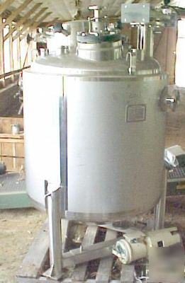 150 gal mueller ss 316L processor / reactor