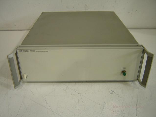 Hp 8509A lightwave polarization analyzer opt 012