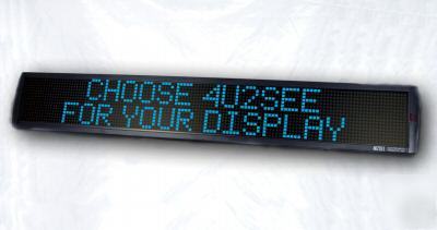 New led display 2 lines