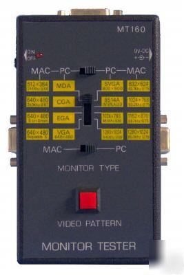 New multi-format pc/mac computer monitor tester MT160