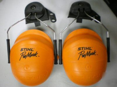 Stihl hearing protection for helmet systems