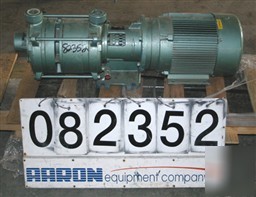 Unused: robuschi liquid ring vacuum pump, model RVA902,