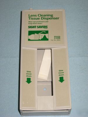 Boush & lomb sight saver lens tissue dispenser unused