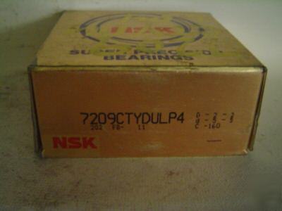 1 nsk bearing 7209CTYDULP4