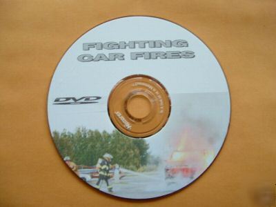 Fighting car fires training video dvd for firefighters