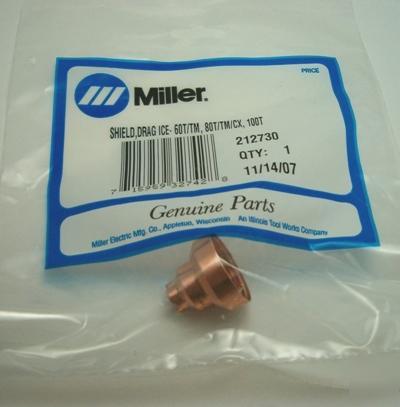 Miller 212730 drag shield plasma cutter