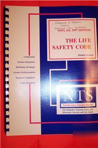 Nbfaa nfpa 101LIFE safety code course book nts