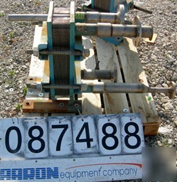 Used: tranter superchanger plate heat exchanger, model