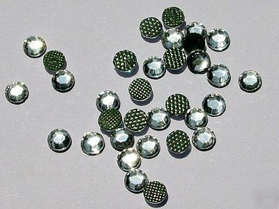 5MM 20SS hot-fix iron-on rhinestones clear 500 RH05A-cl