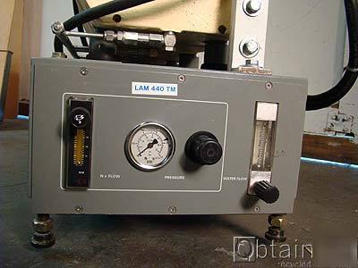 Alcatel type bf adp 81 vacuum pump with control panel