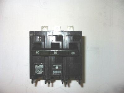 Siemens / ite B360 BL360 3P breaker 60A bolt-in hacr