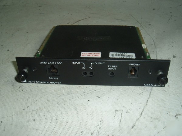  ttc acterna fireberd 6000A T1/FT1 interface 41440A 