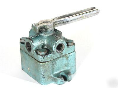 Nopak 4-way cylinder control valve, 1/4