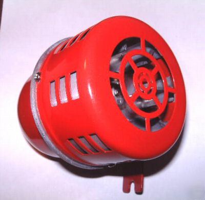Real mechanical 12 volt siren fire rescue style loud 