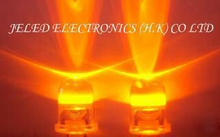 100X5MM orange led lamp 10,000MCD wide viewing angl f/s