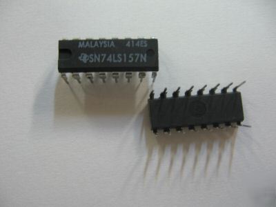 1050PCS p/n SN74LS157N ; ic quad 2-1 data sel/mux 16DIP