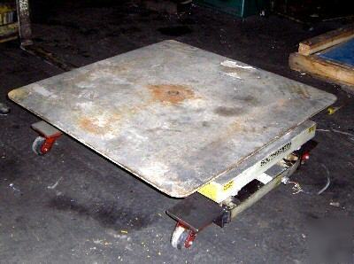 2000 lb southworth hydraulic scissor lift table (19806)