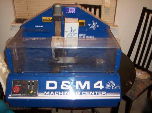 D&M4 mill milling cnc machine, carver, router routing
