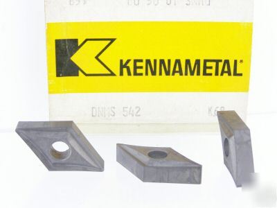 New 40 kennametal dnms 542 K68 carbide inserts L029